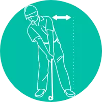 Icon of Hanging Back pose